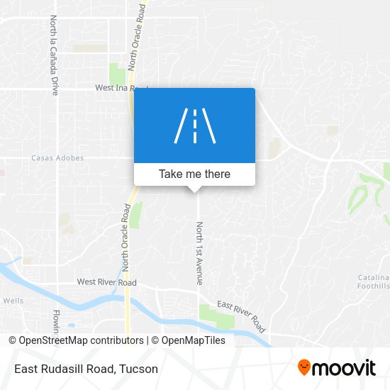 Mapa de East Rudasill Road