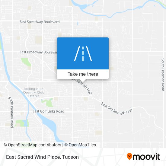 East Sacred Wind Place map