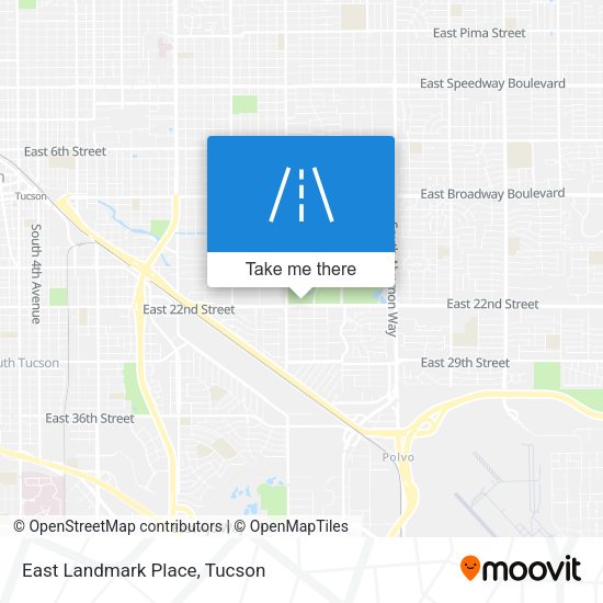 Mapa de East Landmark Place