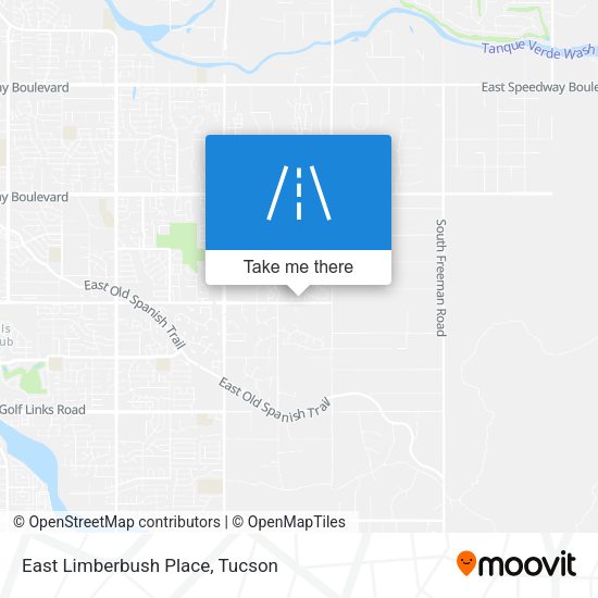 Mapa de East Limberbush Place