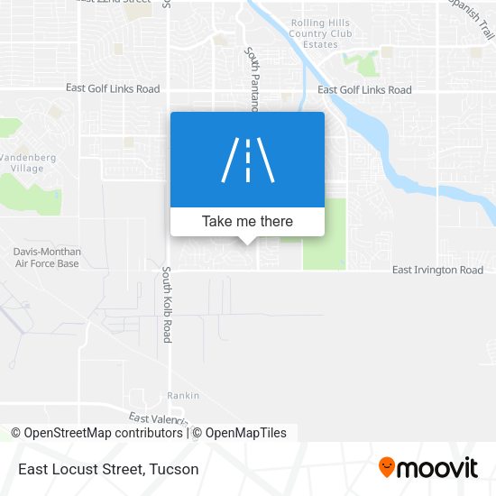 East Locust Street map