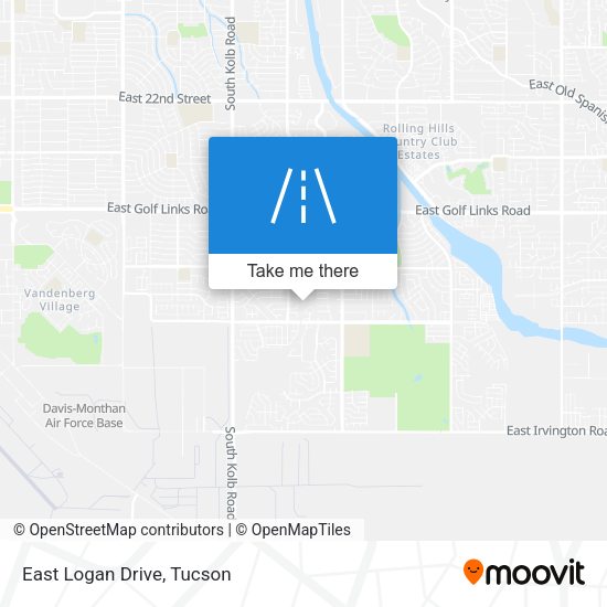 Mapa de East Logan Drive