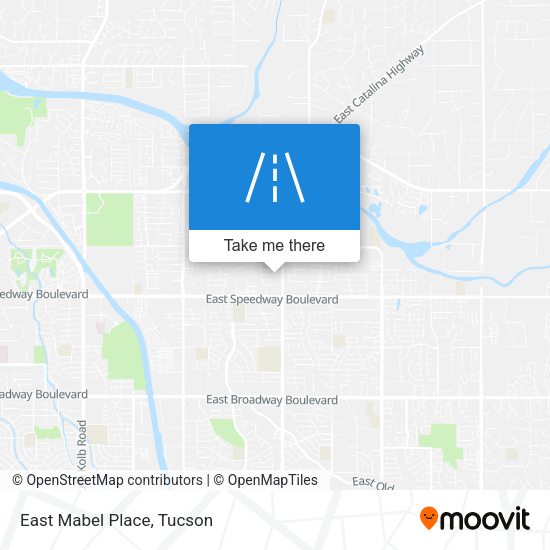 Mapa de East Mabel Place