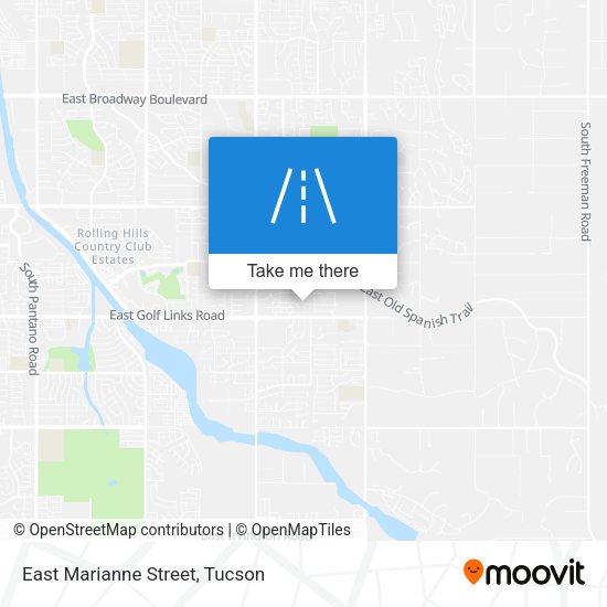 East Marianne Street map
