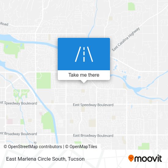 East Marlena Circle South map