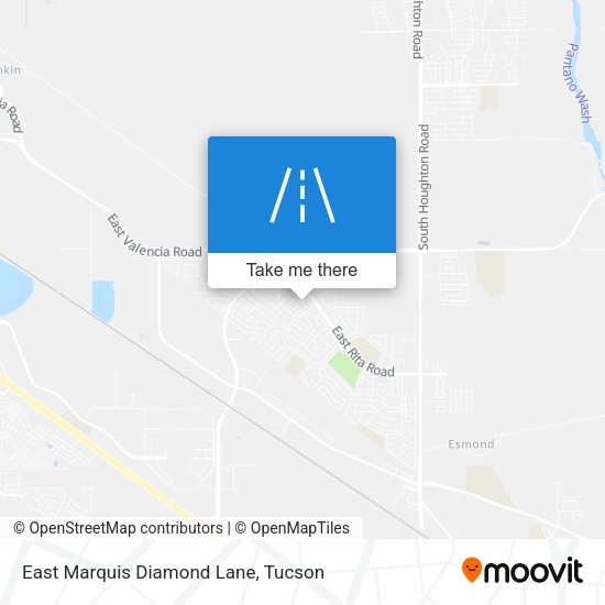 Mapa de East Marquis Diamond Lane