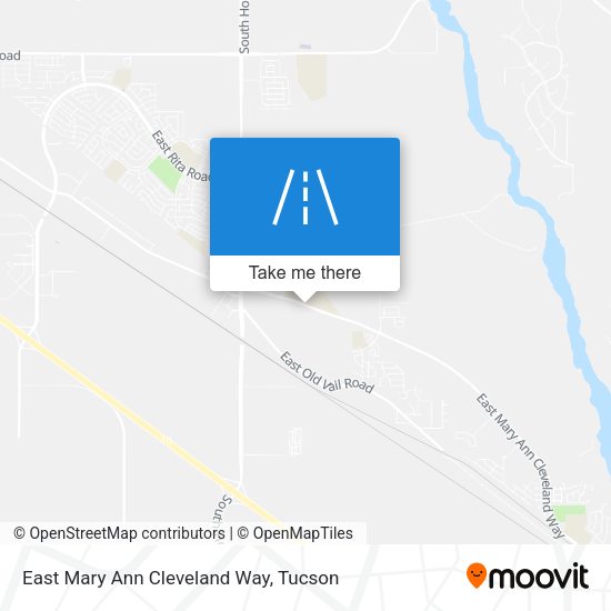 East Mary Ann Cleveland Way map