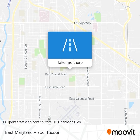 East Maryland Place map