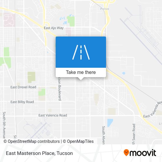 East Masterson Place map
