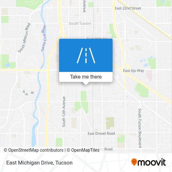 Mapa de East Michigan Drive
