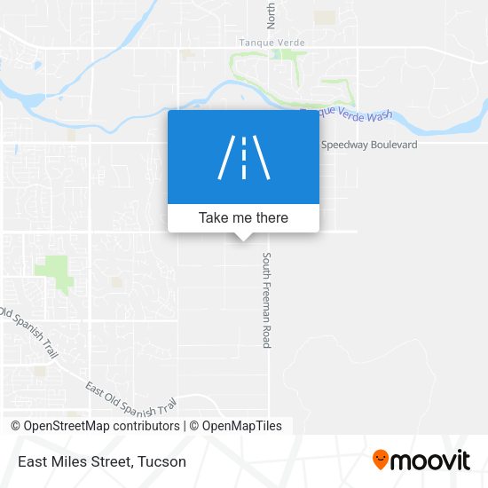 Mapa de East Miles Street