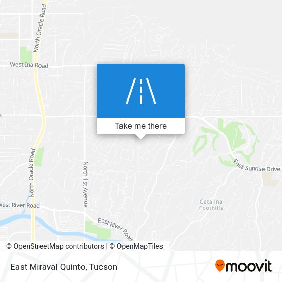 East Miraval Quinto map
