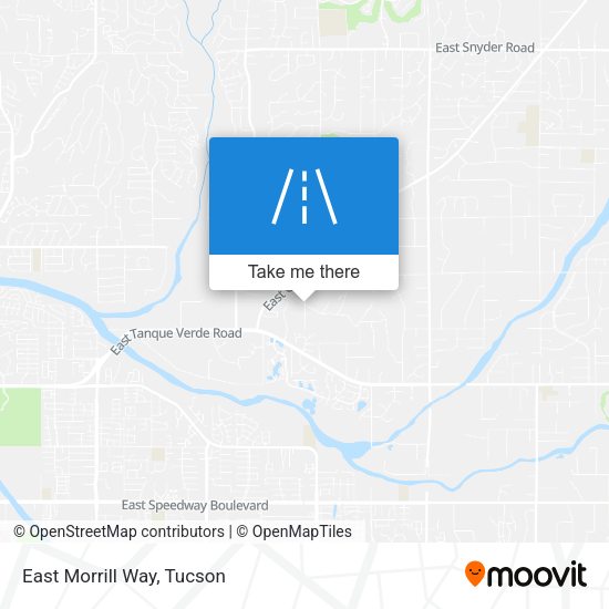 Mapa de East Morrill Way
