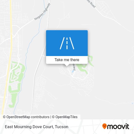 East Mourning Dove Court map