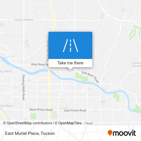 Mapa de East Muriel Place