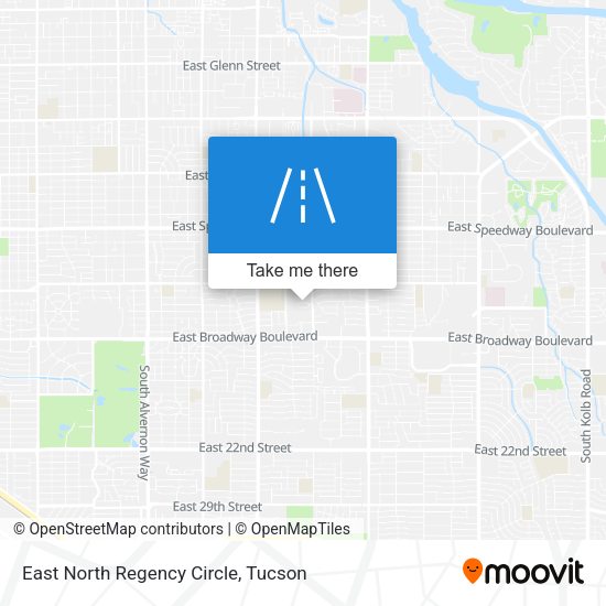 East North Regency Circle map