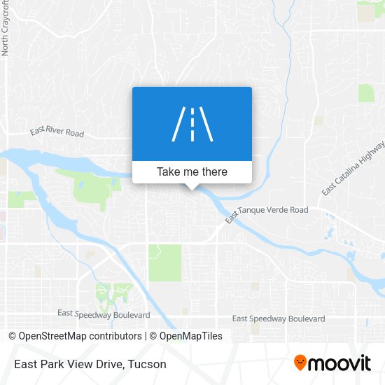 Mapa de East Park View Drive