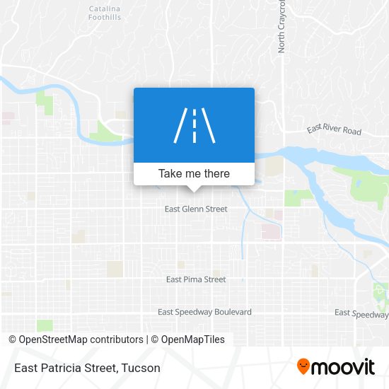 East Patricia Street map