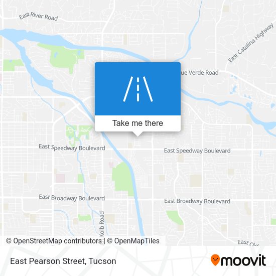 East Pearson Street map