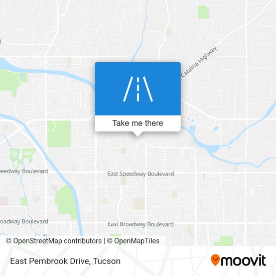 East Pembrook Drive map