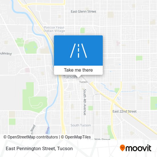 Mapa de East Pennington Street