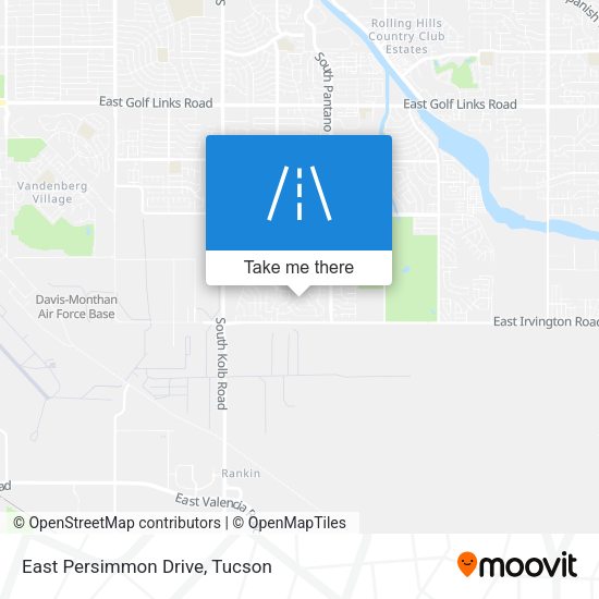 East Persimmon Drive map