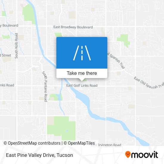 Mapa de East Pine Valley Drive