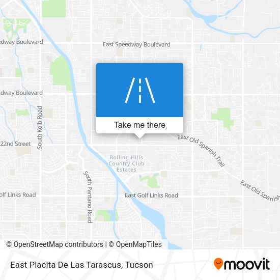 East Placita De Las Tarascus map