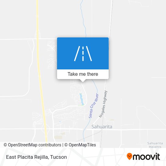 East Placita Rejilla map