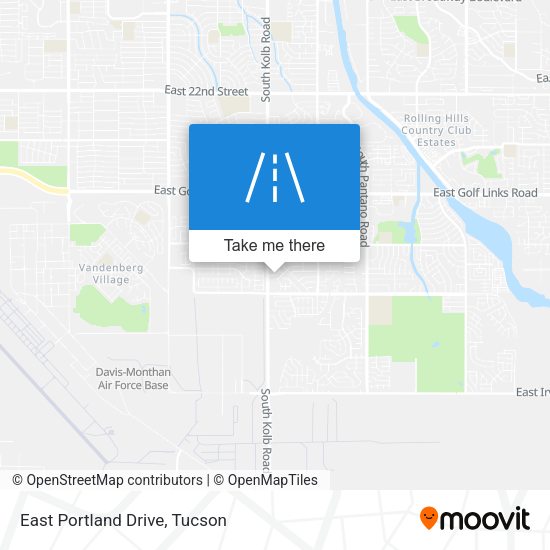 East Portland Drive map