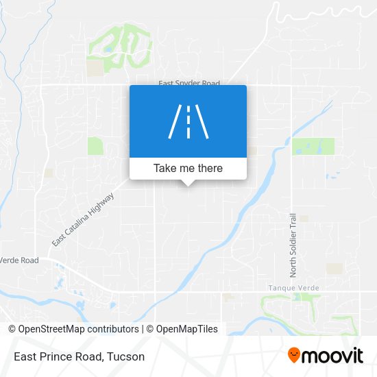 Mapa de East Prince Road