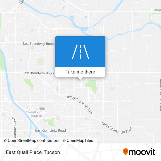 Mapa de East Quail Place