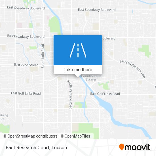 Mapa de East Research Court