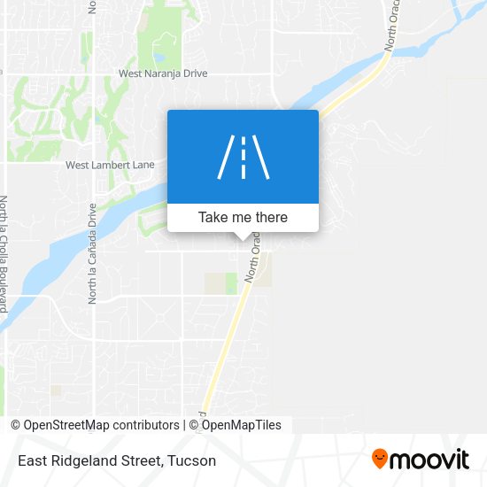 East Ridgeland Street map