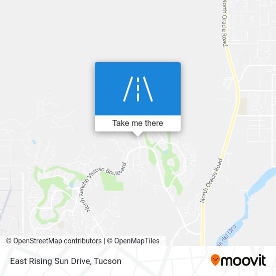 East Rising Sun Drive map