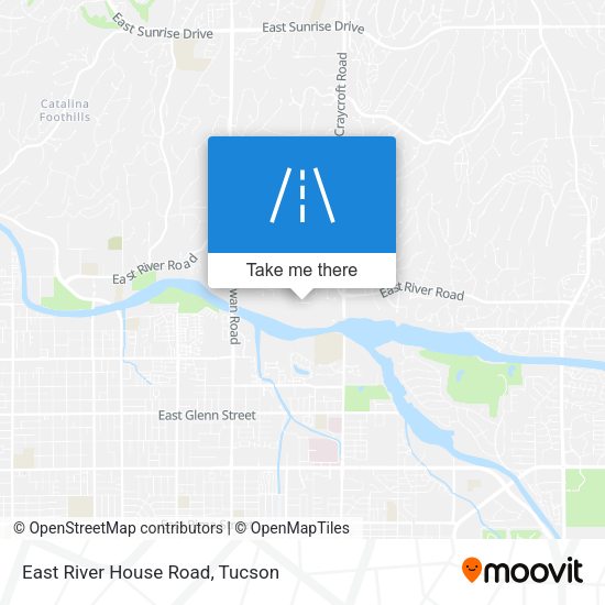 East River House Road map