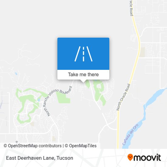 East Deerhaven Lane map