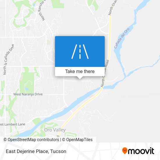 East Dejerine Place map