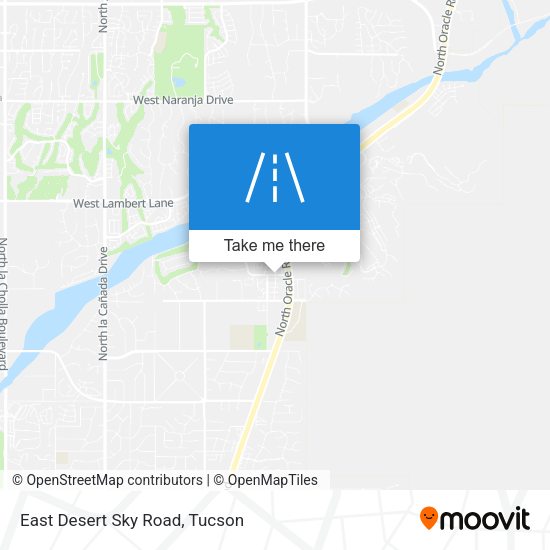 East Desert Sky Road map