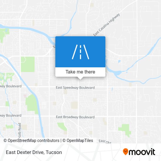 Mapa de East Dexter Drive