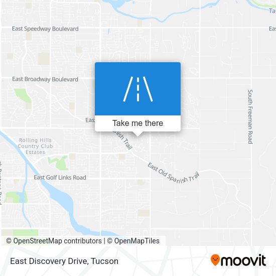 East Discovery Drive map