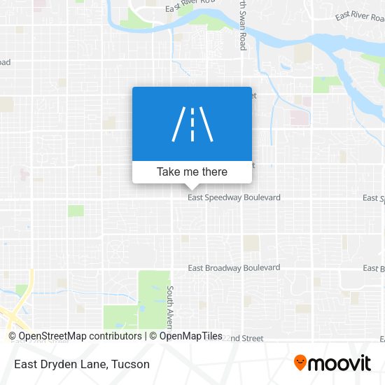 Mapa de East Dryden Lane