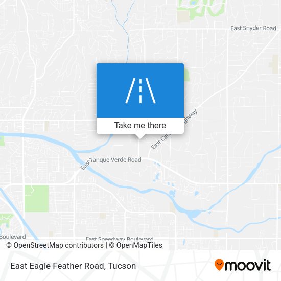 Mapa de East Eagle Feather Road