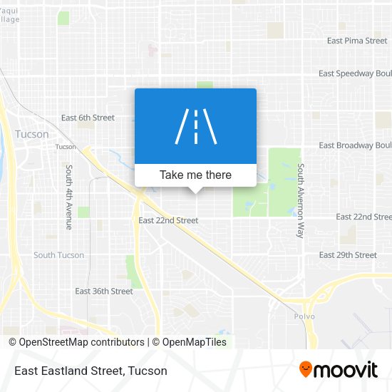 Mapa de East Eastland Street