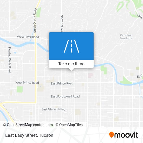 Mapa de East Easy Street