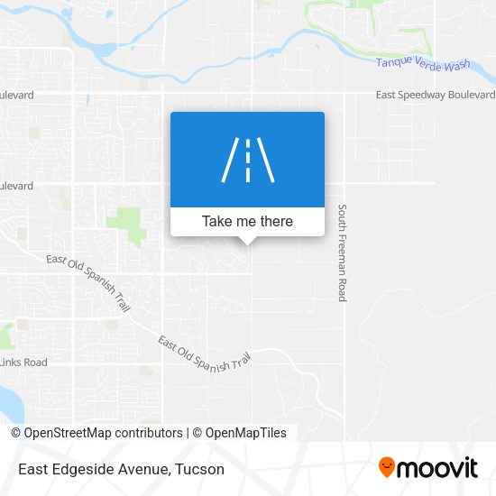 Mapa de East Edgeside Avenue