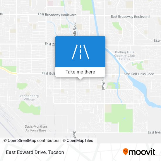 Mapa de East Edward Drive