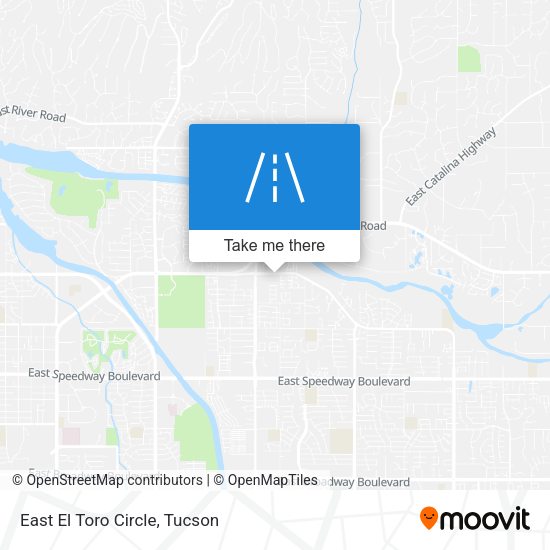 East El Toro Circle map