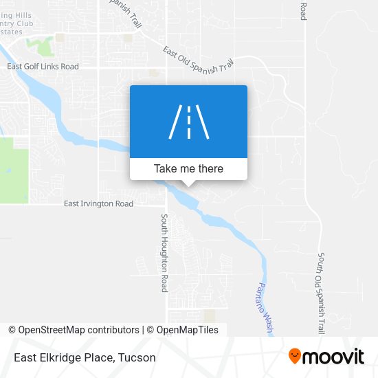 East Elkridge Place map