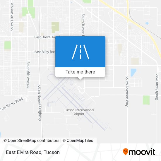 Mapa de East Elvira Road